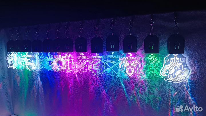 Брелок светящийся