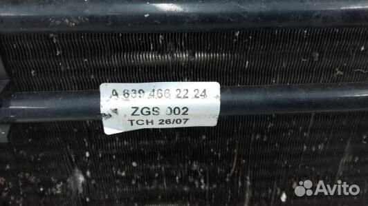 Радиатор системы охлаждения mercedes benz vito W63