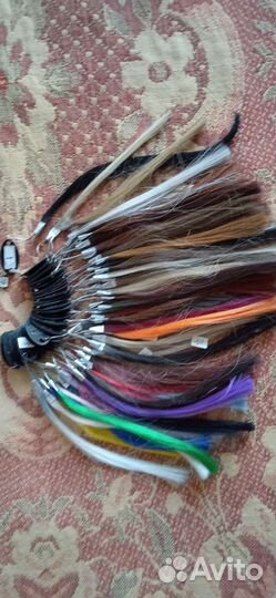 Палитра волос по цветам