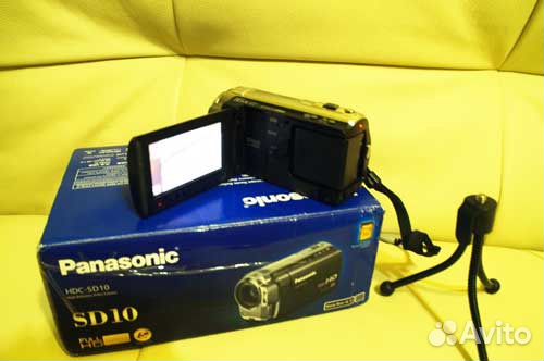 Видеокамера panasonic sd10 full HD