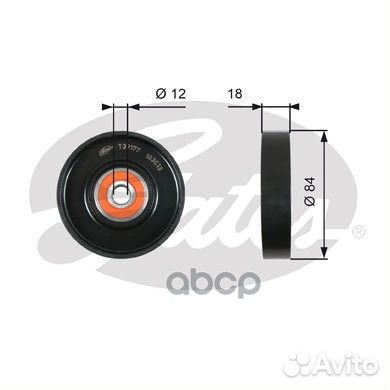 Натяжной ролик gates T39177 T39177 Gates