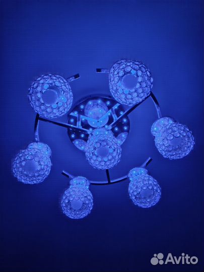 Люстра потолочная бу