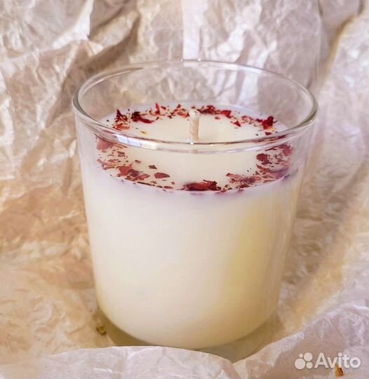 Аромасвеча из натурального соевого воска