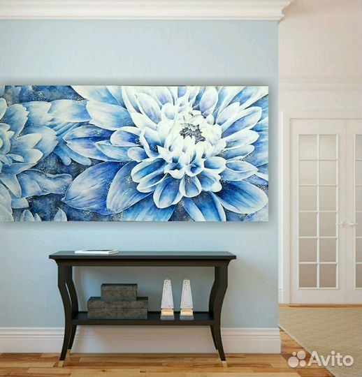 Картина Мелодия индиго 2мх1м