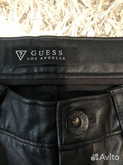 Guess кожаные брюки на девочку 8-10 лет