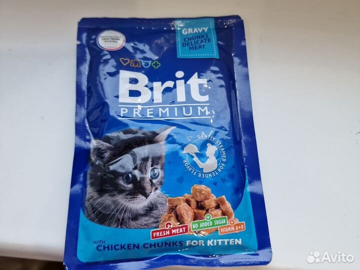 Корм для кошек Brit