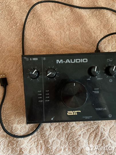 Внешняя звуковая карта M-Audio AIR 1924