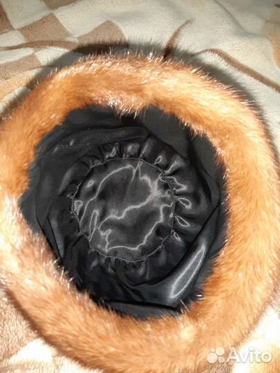 Шапка норковая