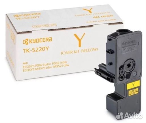 Оригинальный картридж Kyocera TK-5220Y 1T02R9ANL1