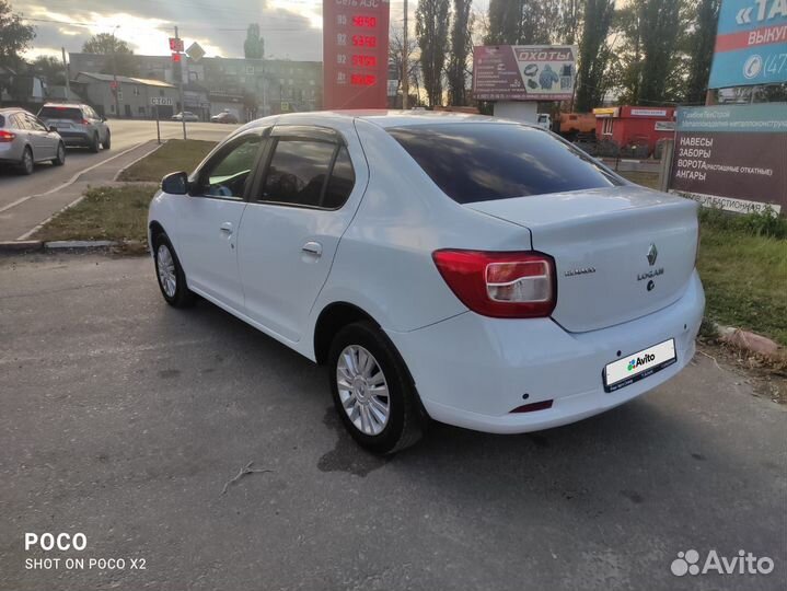 Renault Logan 1.6 AT, 2017, 112 000 км