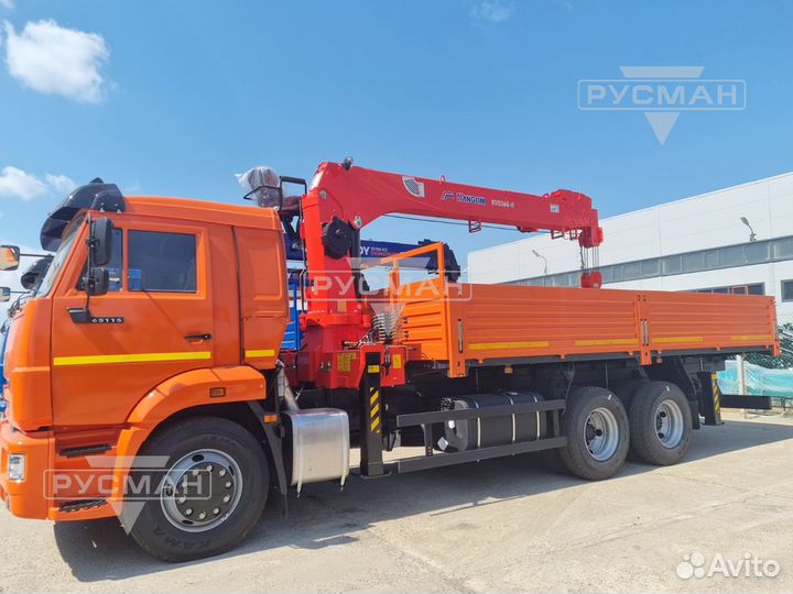 КамАЗ 65115 с КМУ, 2022