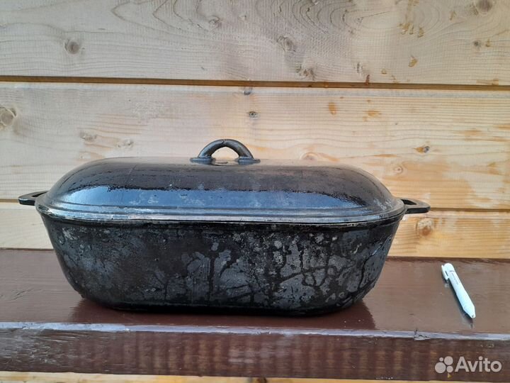 Утятница чугунная СССР 4,5 л