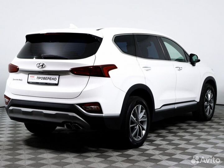 Hyundai Santa Fe 2.0 AT, 2019, 47 528 км