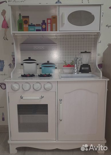 Детская деревянная кухня