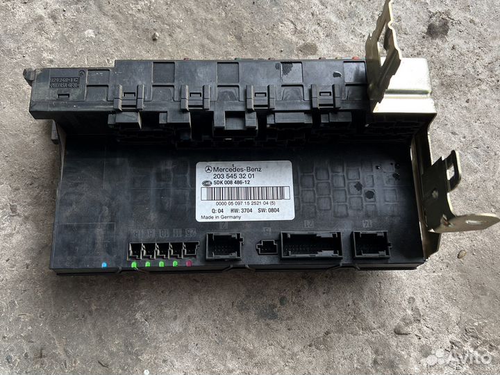 Блок SAM задний Mercedes C-класс W203