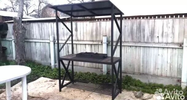 Мангал С крышей