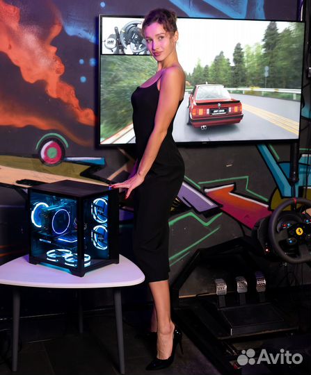 Игровой Компьютер Ryzen 5 2600 16Gb RTX 3050 8Gb