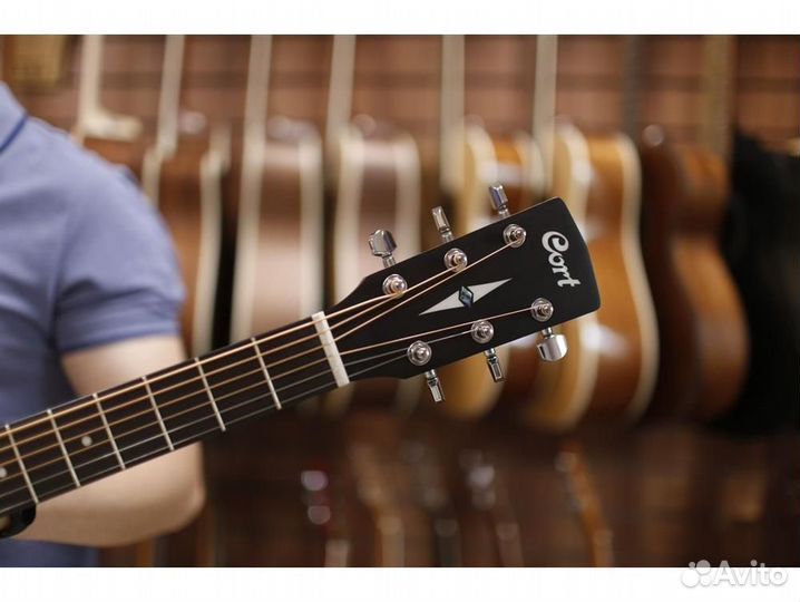 Cort earth70-OP массив акустическая гитара