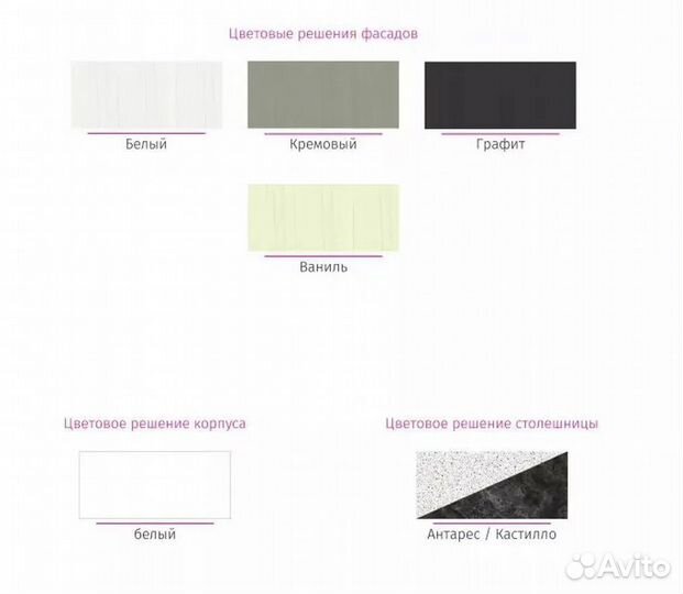 Кухонный гарнитур модульная