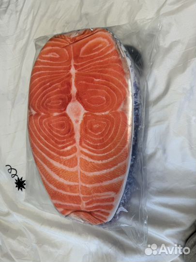 Подушка лосось