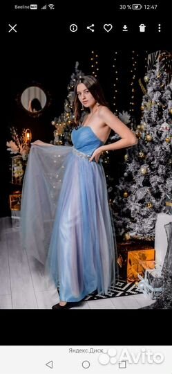 Платье на выпускной в пол