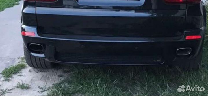 Насадка на глушитель BMW X5 (E70) (нержавейка)