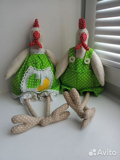 Тильда петушок и курочка