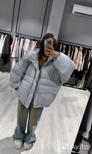 Пуховик зимний женский