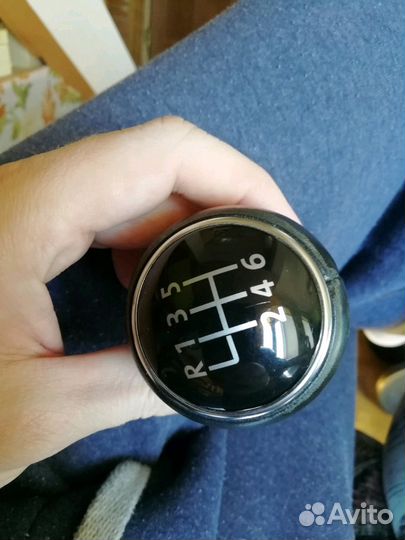 Ручка механической кпп фольксваген кожа