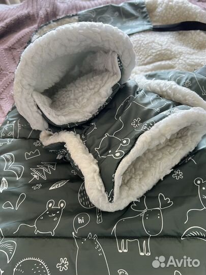 Конверт в коляску зимний