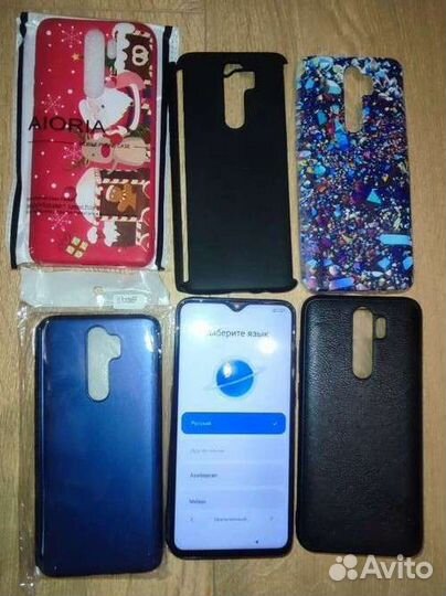 Чехлы б/у для xiaomi redmi note 8 pro