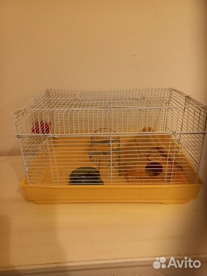 Клетка для хомяка бу пластиковая