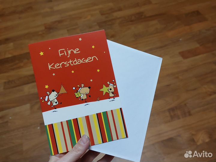 Открытка с рождеством Голландия