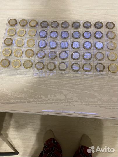 Монеты древние города России 10 рублей