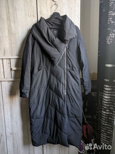 Длинное пальто-пуховик Cropp, зимнее (размер M)