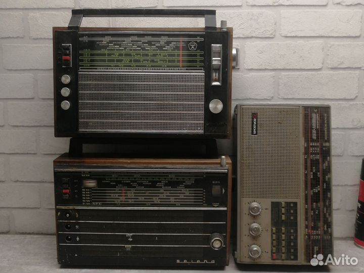Приёмники СССР 3шт