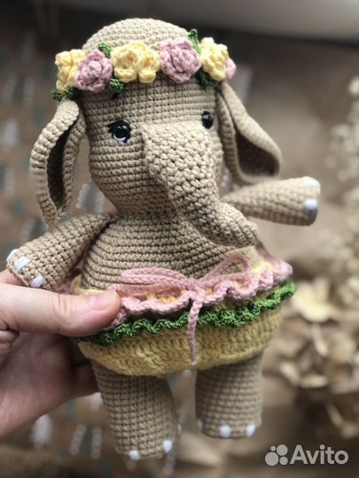 Вязаные игрушки ручной работы.амигуруми