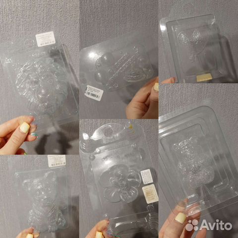 Набор пластиковых форм для мыла