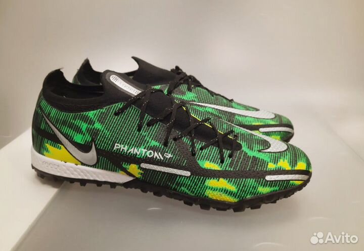 Сороконожки Nike Phantom GT 2 Elite зелёные