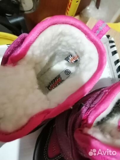 Ботинки зимние для девочки