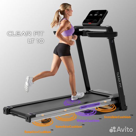 Беговая дорожка Clear Fit LifeCardio LT 10