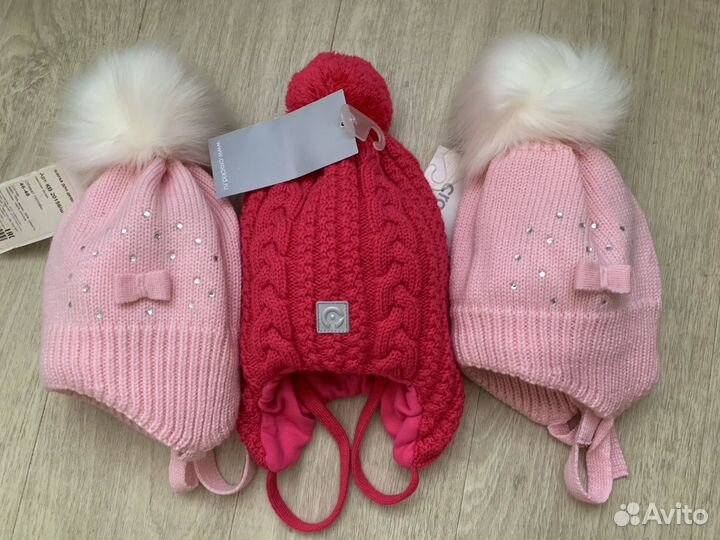 Шапка зимняя новая Crockid р. 42-44, 46-48