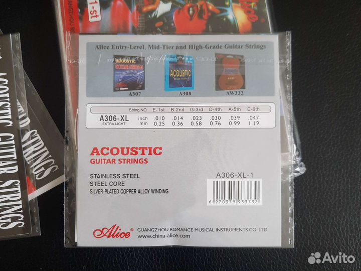 Первая струна для гитары