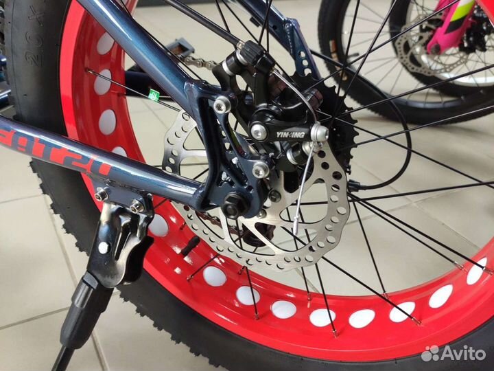 Велосипед фэтбайк 20 TT Garet серый