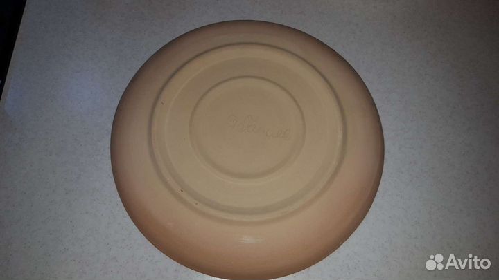 Тарелка (блюдо) ручная авторская работа