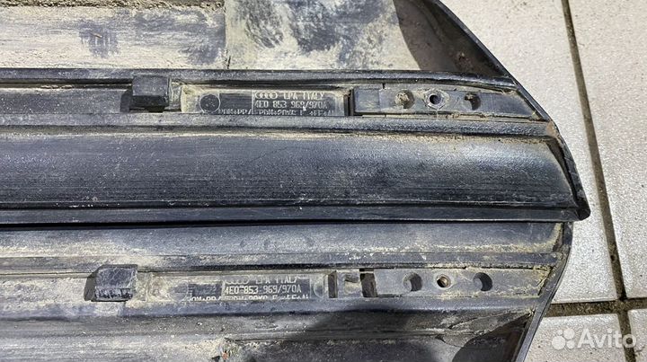 Молдинги дверей комплект Audi A8 D3