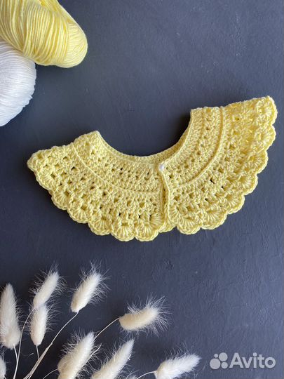 Вязаные воротнички