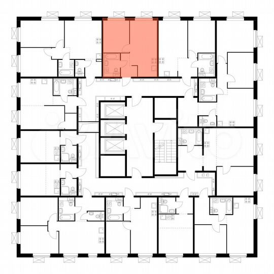 1-к. квартира, 33,8 м², 19/23 эт.