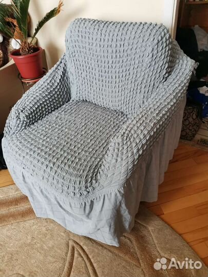 Чехол на кресло новый