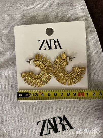 Серьги Zara новые